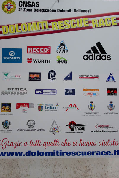 Dolomiti Rescue Race - Race Track